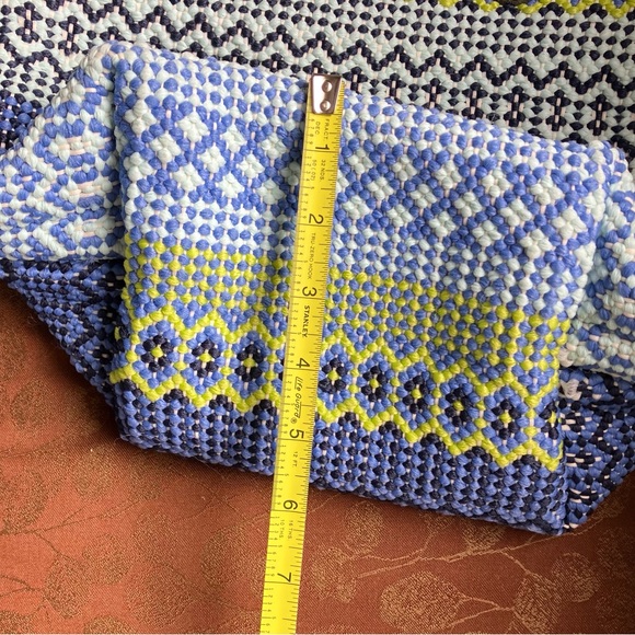 Annie Selke Fresh American woven tote - Picture 6 of 9